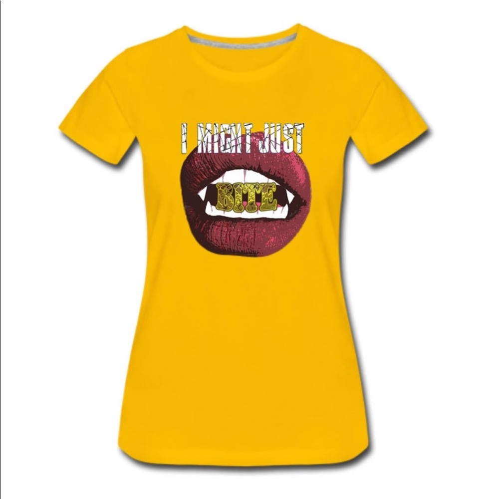 Sz:S-M Might Just Bite T-Shirt